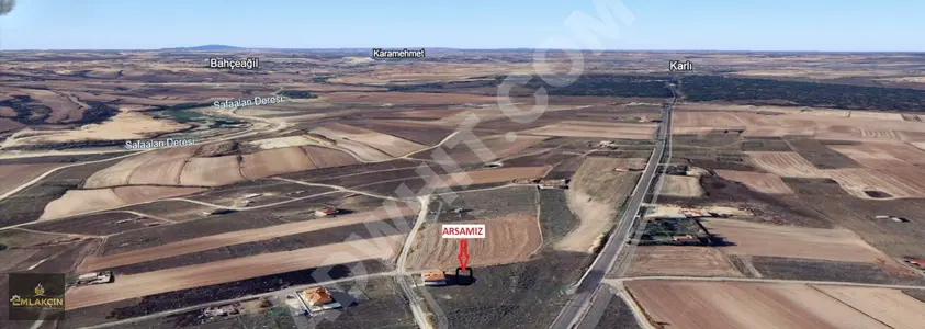 A plot of land for sale with an area of 228 square meters, planned and parceled in Tekirdağ Saray Büyükayncalı