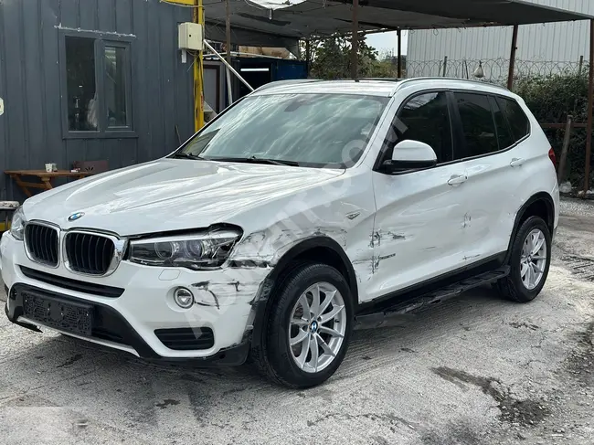 BMW X3 20i sDrive 2014 model, 155,000 km, panoramic roof, in good working condition.