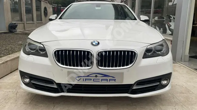 سيارة BMW 520d Comfort موديل 2014 - Vakum+ شاشة عرض+ ستارة خلفية