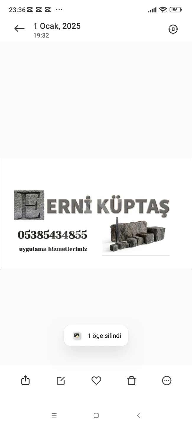 خدمات ERNİ GRANİT KÜPTAŞ BEGONİT KÜPTAŞ