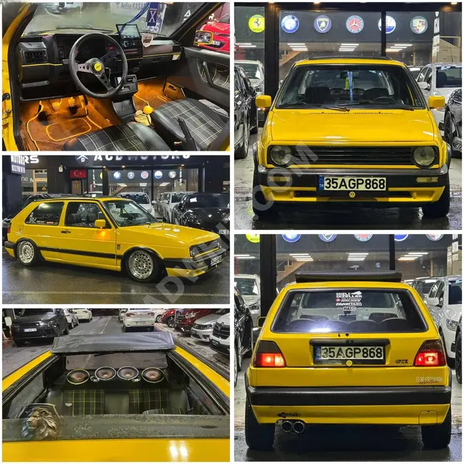 VOLKSWAGEN GOLF MK2 لهواة التجميع مع تجهيزات كاملة - ACD MOTORS