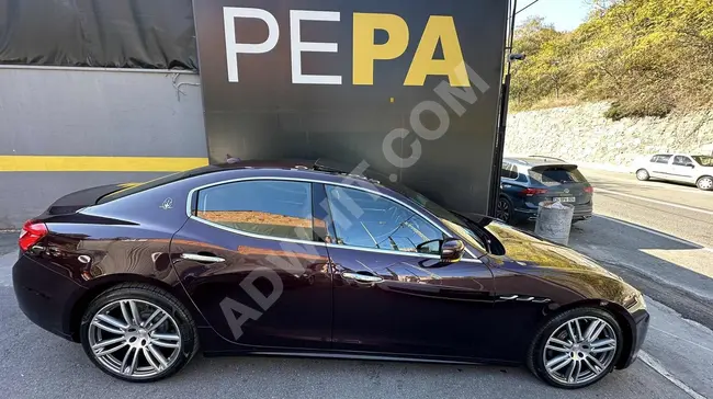 Maserati Quattroporte موديل 2015 GHIBLI 3.0 D FERMAS بدون عيوب, عداد 64.000 كم من الوكيل - PEPA OTOMOTİV