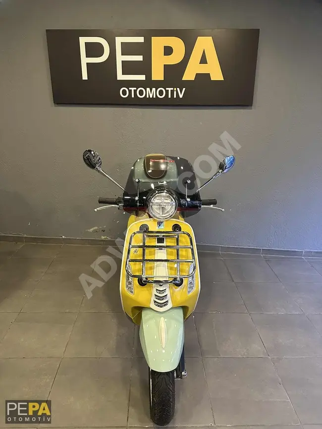 VESPA WOTHERSPOON موديل 2021,  حقيبة, زجاج أمامي, بدون عيوب - PEPA OTOMOTIV