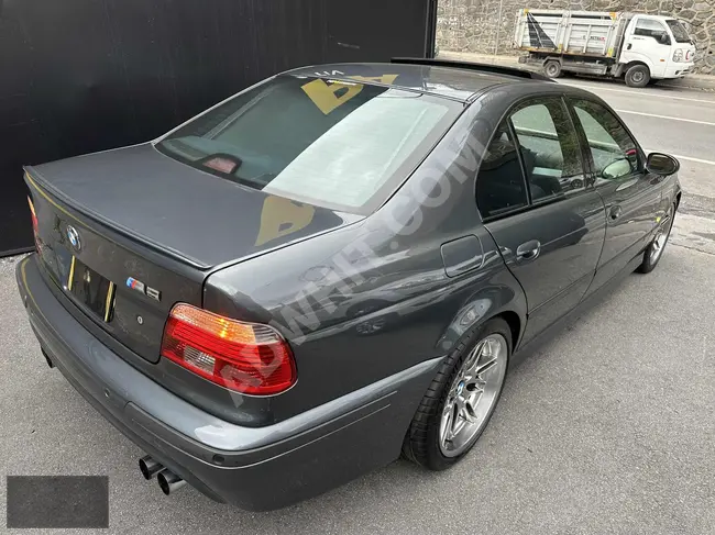 BMW E39 M5 Model 2001, BORUSAN, Original Mileage 152,000 km, Without Defects - PEPA AUTOMOTIVE