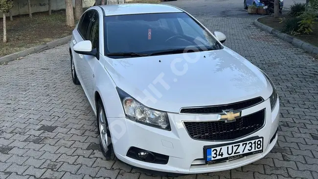 سيارة Cruze 1.6 LT موديل 2011 - بمسافة 201,000 كم - بنزين سائل - نظيفة جدًا