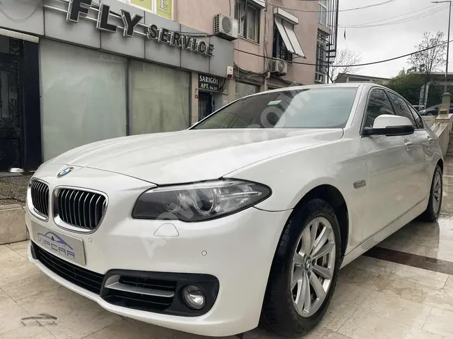 سيارة BMW 520d Comfort موديل 2014 - Vakum+ شاشة عرض+ ستارة خلفية