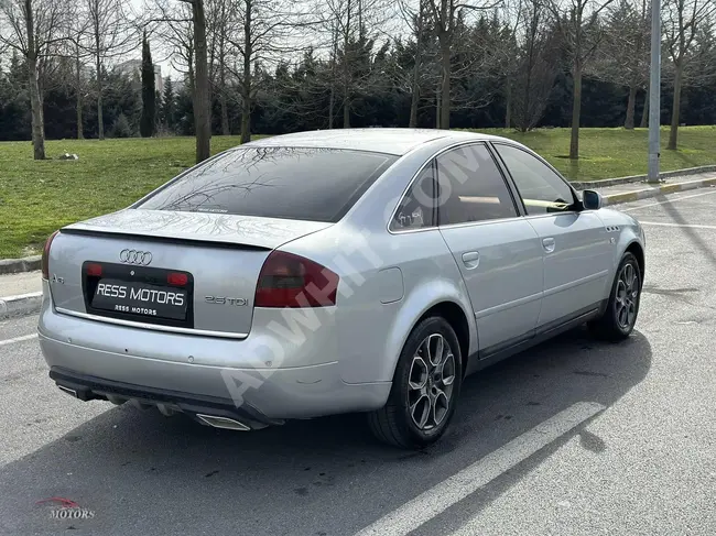 ''RESS MOTORS'' 1999 AUDİ A6 2.5 TDI+G.GÖRÜŞ+DERİ+EMSALSİZ+280 K