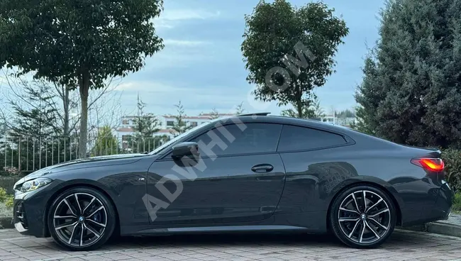 BMW 420i Coupe M Sport, موديل 2023, شاشة جديدة, عرض على الزجاج الامامي, مصابيح ليزر, بدون عيوب