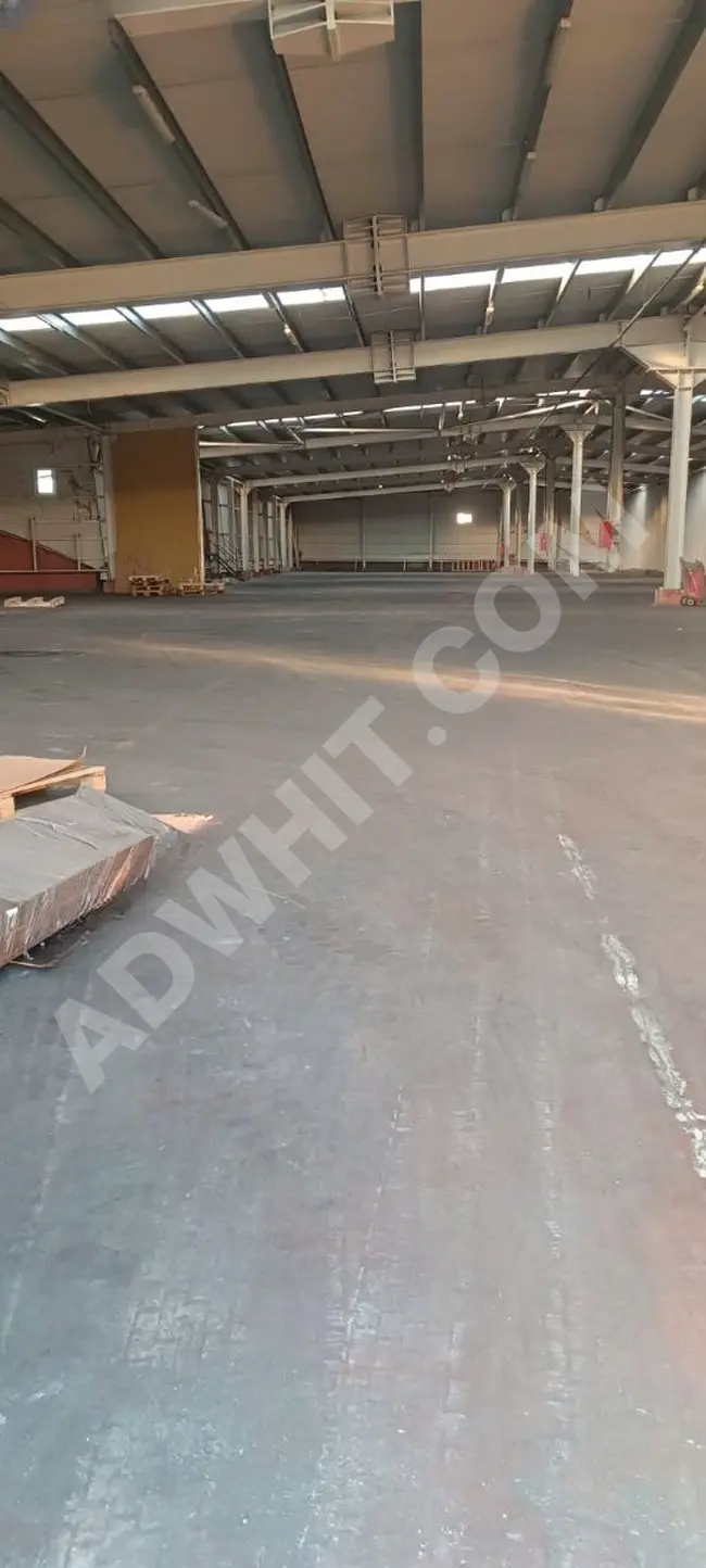 Warehouse for sale, 2000 square meters, in Beylikdüzü Industrial area