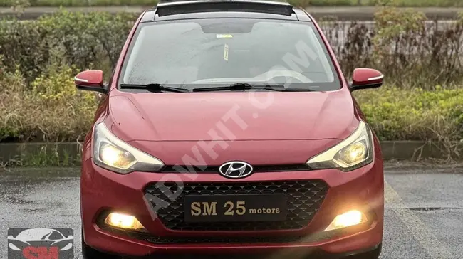 Hyundai İ20 2016 - بسقف زجاجي , بدفعة اولى بقيمة 375.000 كم - من SM 25 MOTOR'S