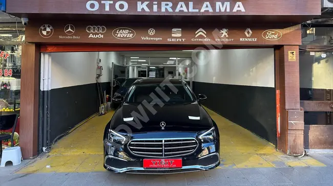 MERCEDES-BENZ E200d  موديل 2023 بسعر 5000ليرة تركي - ANADOLU YAKASI YİĞİT RENT A CAR