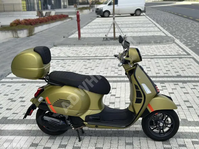 ``KARLIK AUTO`` VESPA GTS 125 SUPERSPORT YEŞİL 2024 TOPCASE