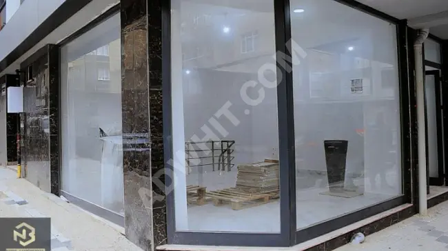 A 100 square meter shop with two floors on KAZIM KARABEKİR Street