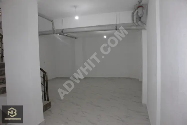 A 100 square meter shop with two floors on KAZIM KARABEKİR Street