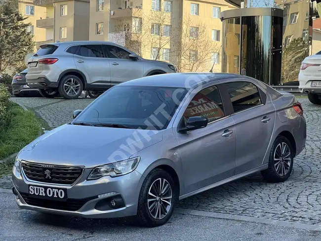 سيارة PEUGEOT 301 1.5 BlueHDI ALLURE موديل 2019 عداد  132.000 كم جميع  الصيانات جديدة!!