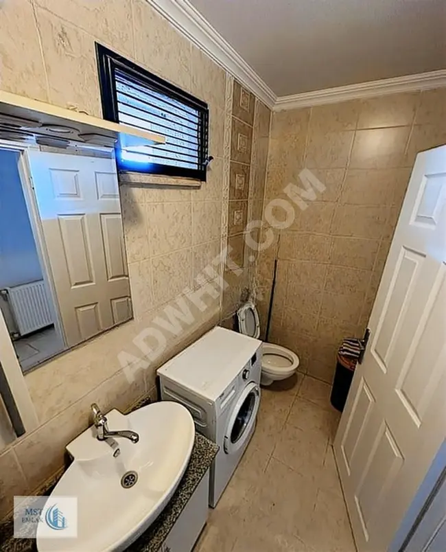 Fully furnished 3+1 apartment in EMNIYETTEPE neighborhood, MEHTAP street from MST EMLAK.