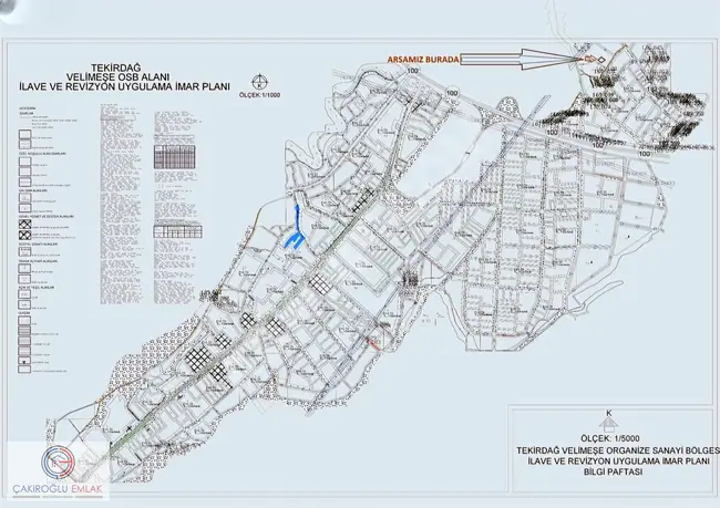 BACASIZ SAN. İMARLI-4350m OSB YANI- YOL SU ELEKTRİK DERDİ YOK