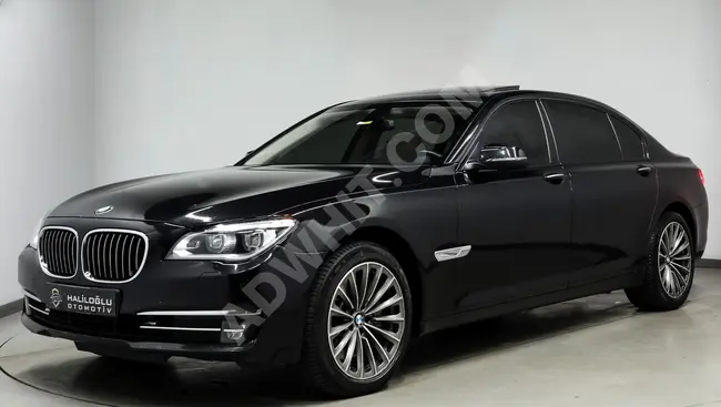 BMW 750d LONG x-DRIVE, 2014 model, with no additional expenses, fully from the dealer - HALİLOĞLU