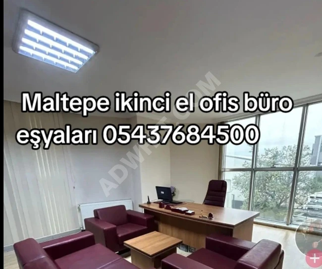 Maltepe buying and selling used office furniture 05437684500