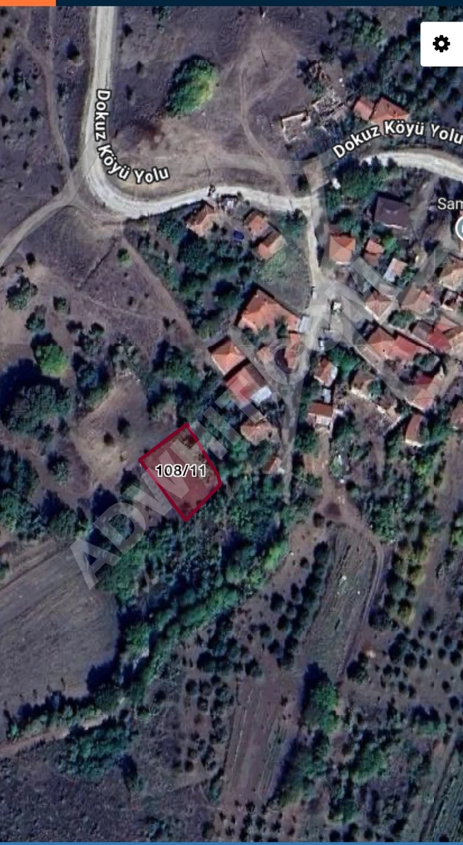 Land for sale in Bilecik Gölpazarı Dokuz köy