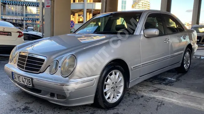 سيارة Mercedes - Benz E 200 CDI موديل 2001   أوتوماتيك  تعمل بالـغاز  LPG  بقوة 163 حصان قطعت 248,000 كم