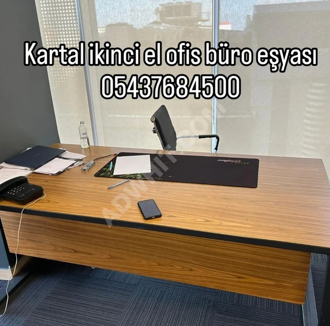 Second-hand office furniture market in Kartal, contact 05437684500