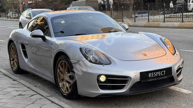 Porsche Cayman car, model 2014 - from the dealer with a distance of 120,000 km