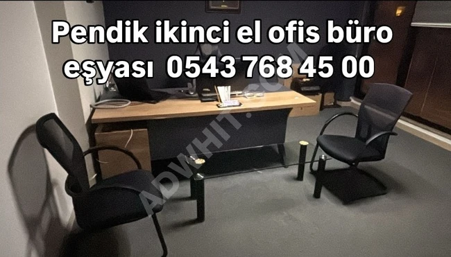 Pendik ikinci el ofis büro eşyası 05437684500