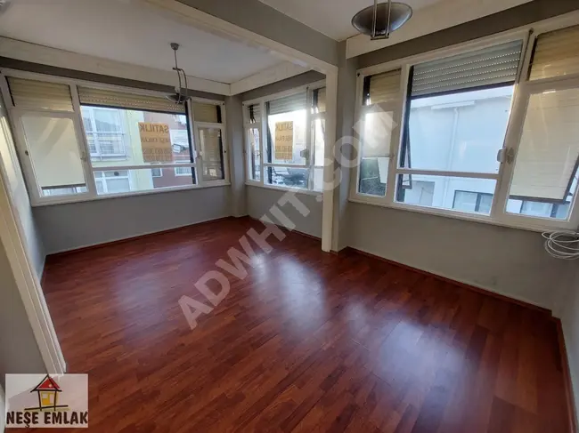 An empty apartment for sale next to the metro station at the corner in ÜSKÜDAR FISTIKAĞACI.