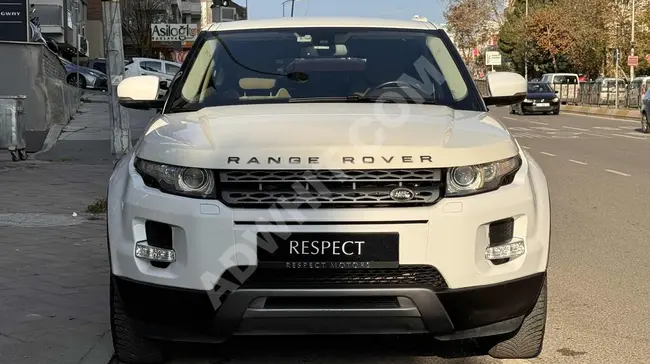 سيارة RANGEROVER EVOQUE موديل 2013 مع مقاعد قابلة للتدفئة ونظام تدفئة كهربائي