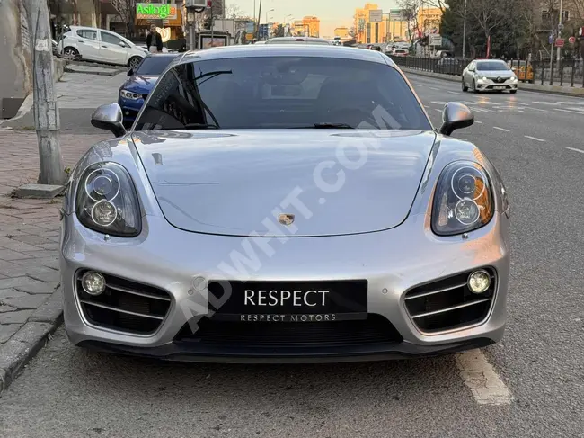 Porsche Cayman car, model 2014 - from the dealer with a distance of 120,000 km