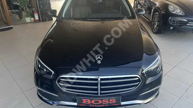 MERCEDES E200d EXCLUSIVE car. Model 2023.. Fully equipped.. No defects