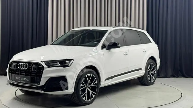 سيارة AUDI Q7 50 TDI QUATTRO S LINE  موديل 2023 متاحة للتسليم الفوري