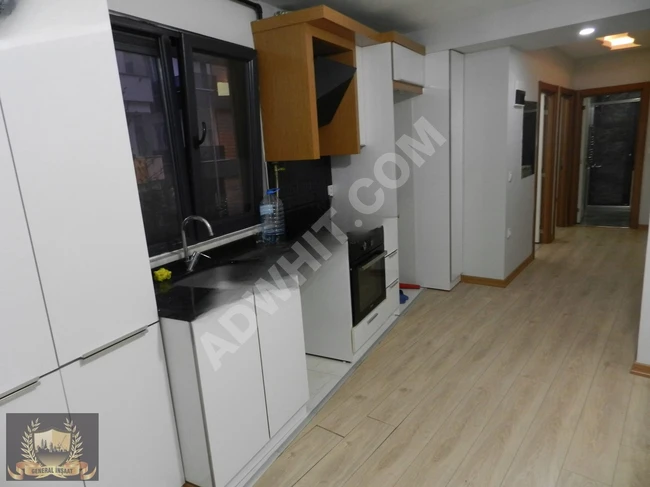 2+1 Apartment in Avcılar Denizköşkler with American Kitchen and Balcony