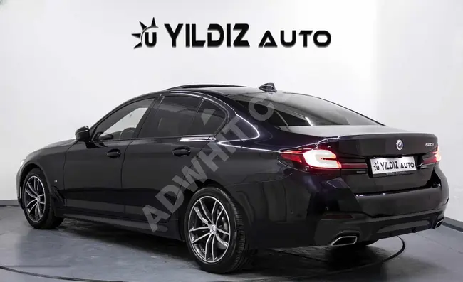 2022 MODEL BORUSAN BMW 5.20İ M SPORT 50.YIL LOGO HATASIZ BOYASIZ