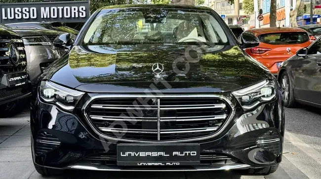 2024 - MERCEDES BENZ E 180 EXCLUSIVE - شاشة HYPER - من UNIVERSAL AUTO