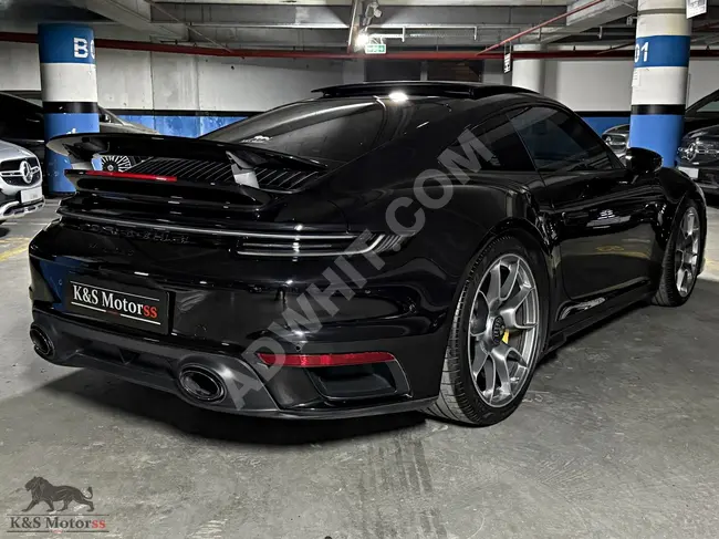 2020 BOYASIZ 911 TURBO S 650 HP ÖZEL SİPARİŞ*İÇİ KIRMIZI*SERAMİK