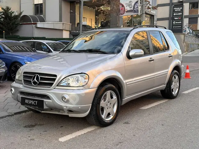 سيارة MERCEDES ML 400 CDI  موديل 2003  مقاعد بذاكرةوتدفئة فتحة سقف من RESPECT MOTORS