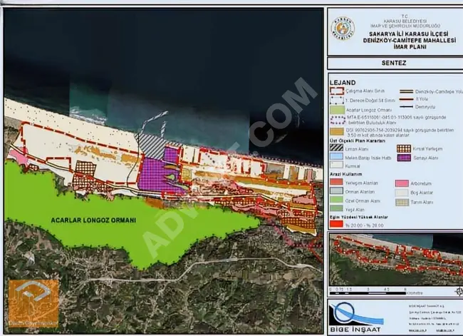 Residential land for sale in SAKARYA KARASU DENİZKÖY