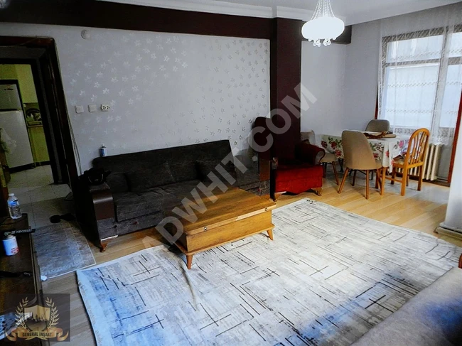 Urgent for sale: 3+1 apartment on the first floor with a front view on HÜRRIYET Street.