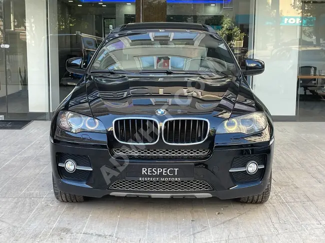 سيارة BMW X6 40D موديل 2011 تدفئة و ذاكرة فتحة سقف  صندوق أمتعة كهربائي من RESPECT MOTORS