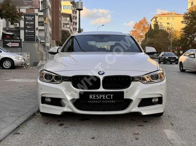 سيارة BMW 3.20i LCI  موديل  2015 ذاكرة للمقاعد مدفئة  121 كم من RESPECT MOTORS