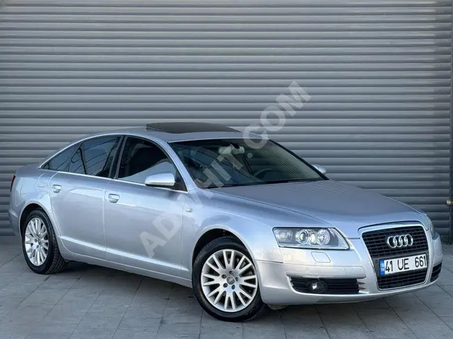 سيارة  AUDİ A6 2.0 TFSİ  موديل 2007  170 حصان فتحة سقف + تدفئة 4 مقاعد كاملة المواصفات