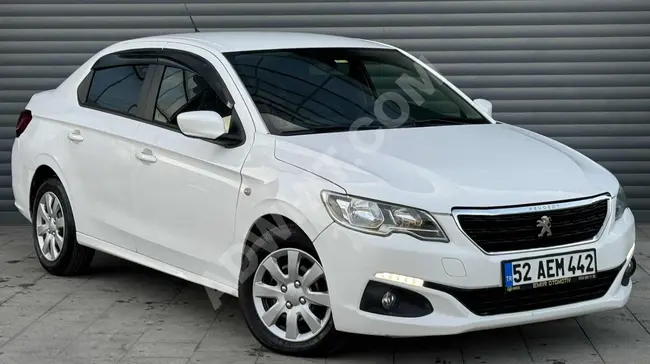 سيارة PEUGEOT 301 1.6 BLUEHDI  موديل 2018  100 حصان بدون تغييرات بدون سجل حوادث (  طلاء قطعة )