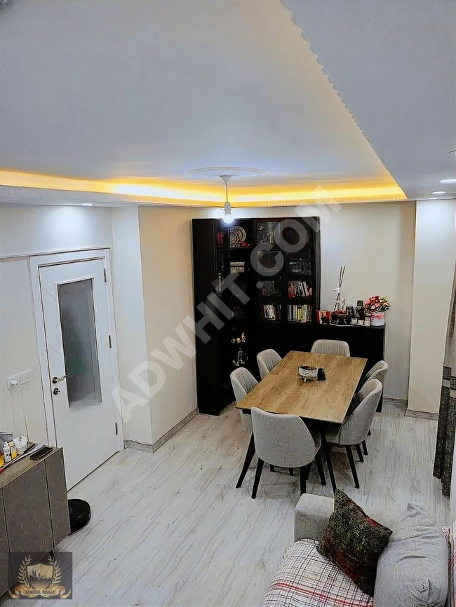 2+1 apartment with a separate kitchen and a garden in the center of AVCILAR