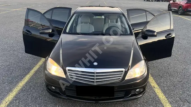 MERCEDES C180 KOMP. LUXURY موديل 2010, عداد 148,000 كم مُعتنى بها وبدون مصاريف