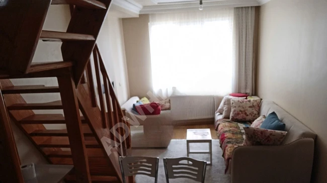 2+1 duplex apartment for sale, two minutes away from Metro 4LEVENT EMNİYETEVLERİ.