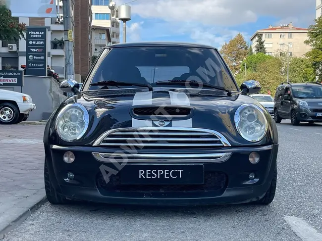 سيارة  MINI COOPER S 1.6  موديل 2006 كاميرا للرؤية الخلفية أوتوماتيكية ناقل حركة F1 و154 كم