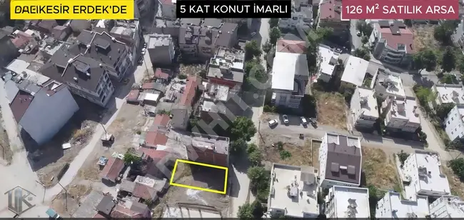 1 DAİRE FİYATINA , 5 KAT KONUT İMARLI ARSAMIZ SATIŞA HAZIR.