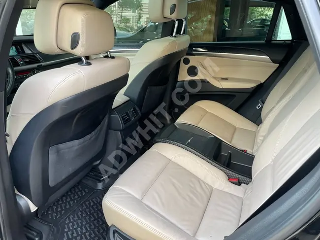 سيارة BMW X6 40D موديل 2011 تدفئة و ذاكرة فتحة سقف  صندوق أمتعة كهربائي من RESPECT MOTORS